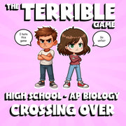 Crossing Over THE TERRIBLE GAME - No Prep AP Biology Science Review Activity