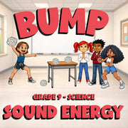 Sound Energy BUMP Science Game - No Prep Grade 9 Review Activity