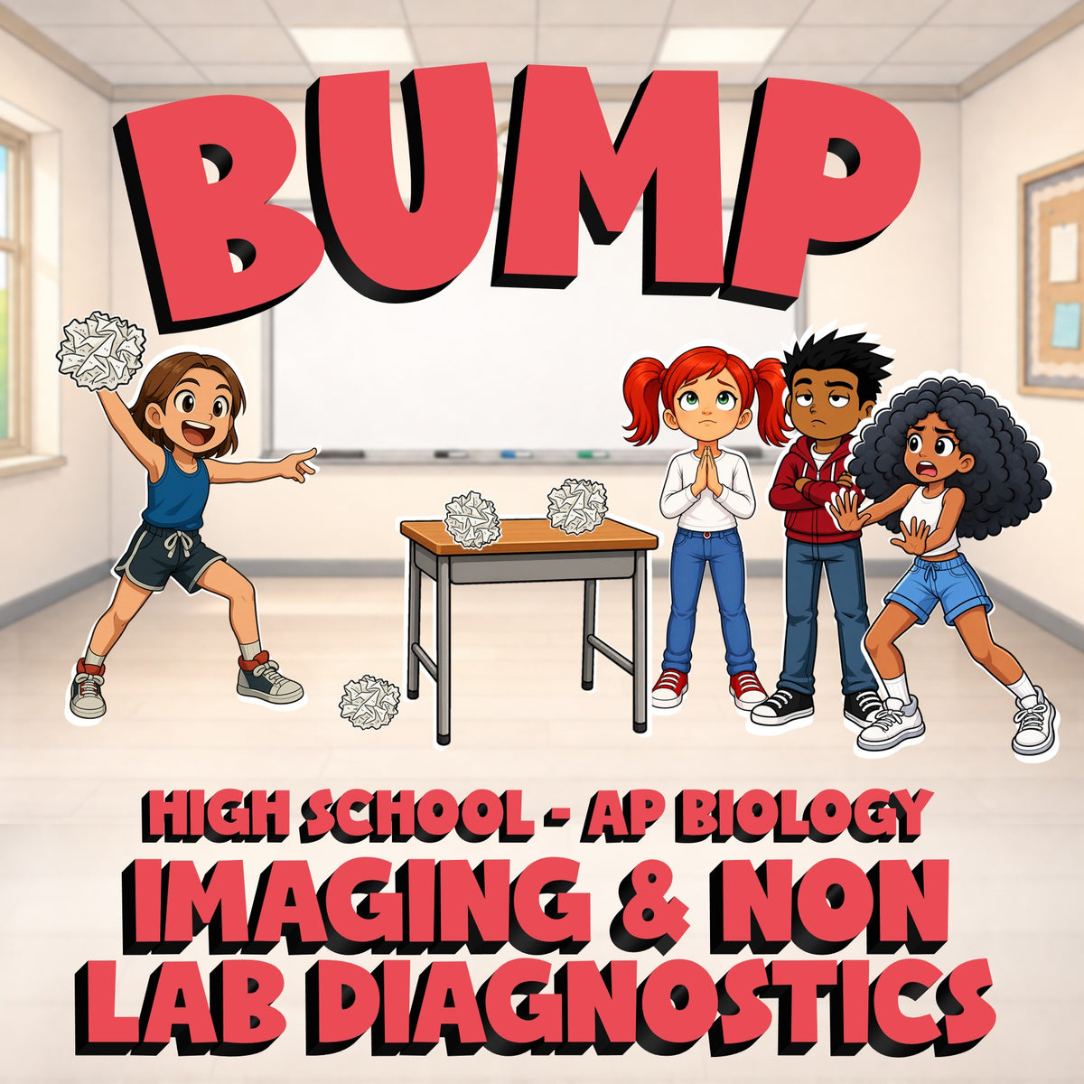 Imaging & Non Lab Diagnostics BUMP Science Game - No Prep AP Biology Review