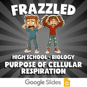 Purpose of Cellular Respiration FRAZZLED Science Game - No Prep Biology Review