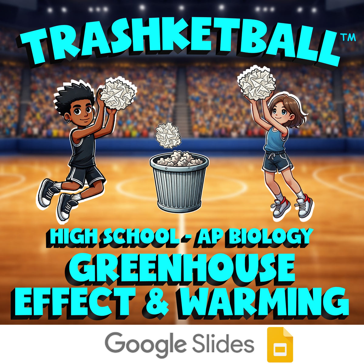 Greenhouse Effect & Warming TRASHKETBALL Science Game - No Prep AP Biology