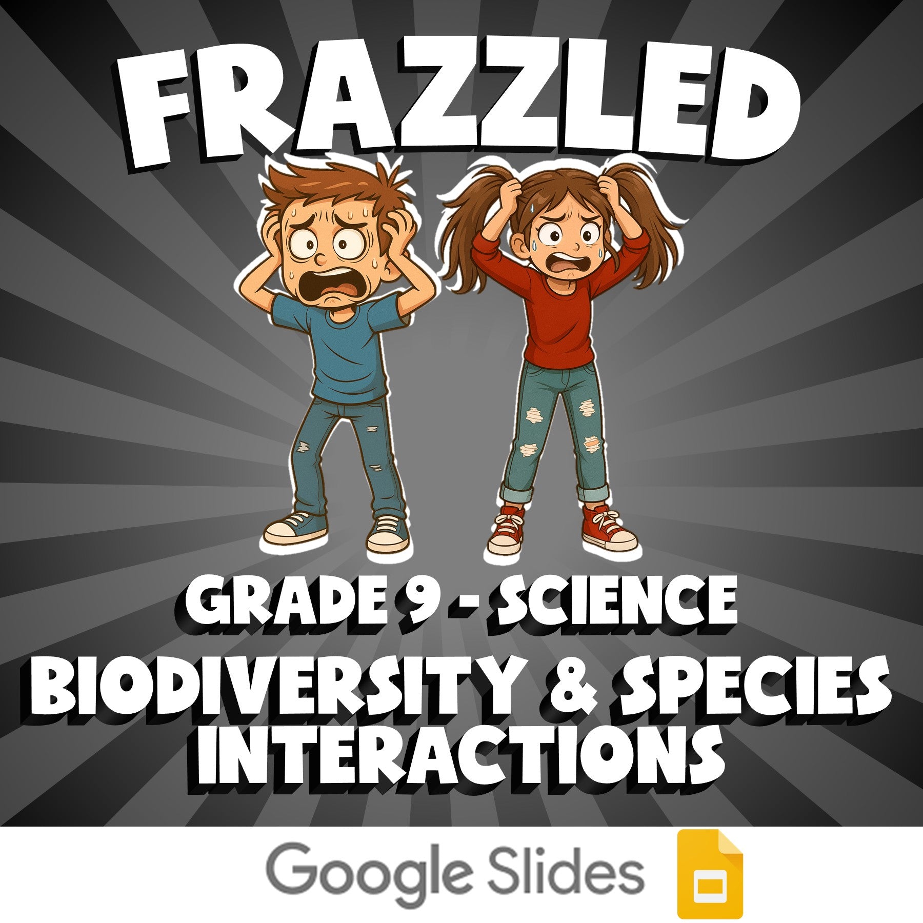Biodiversity & Species Interactions FRAZZLED Science Game - No Prep Grade 9