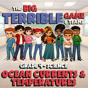 Ocean Currents & Temperatures BIG TERRIBLE GAME - No Prep Grade 4 Science Review