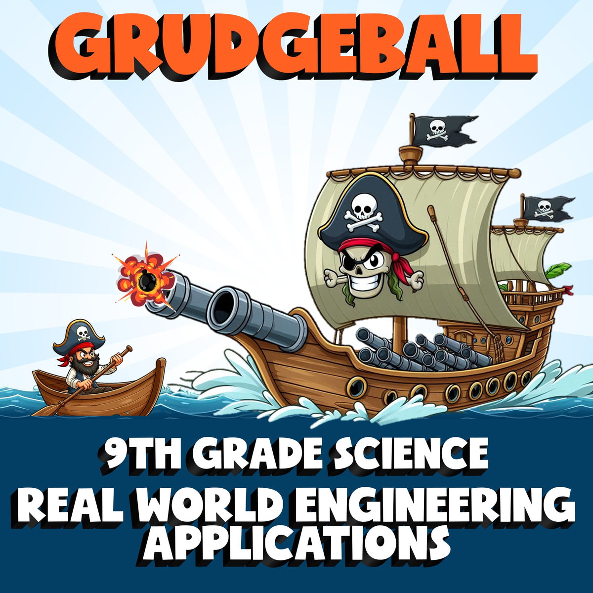 Real World Engineering Applications GRUDGEBALL Science Game - No Prep Grade 9