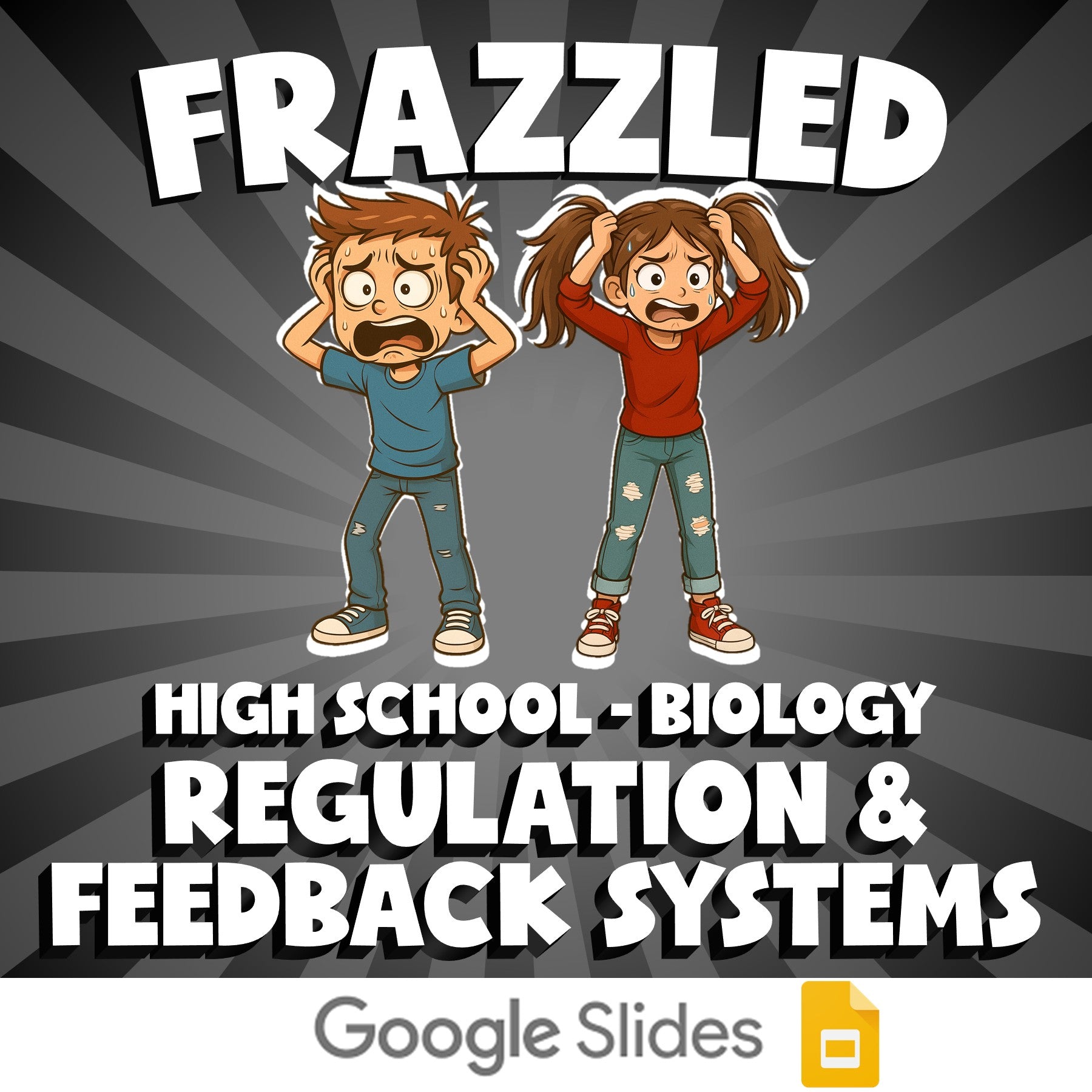 Regulation & Feedback Systems FRAZZLED Science Game - No Prep Biology Review