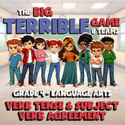 Verb Tense & Subject Verb Agreement BIG TERRIBLE GAME - Grade 4 ELA Review