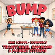 Traditional, Command & Market Systems BUMP Economics Game - No Prep Review