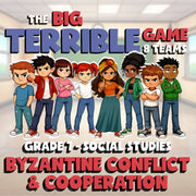 Byzantine Conflict & Cooperation BIG TERRIBLE GAME - Grade 7 Socials Review