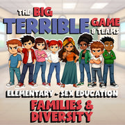 Families & Diversity BIG TERRIBLE GAME - No Prep Elementary Sex Education Review