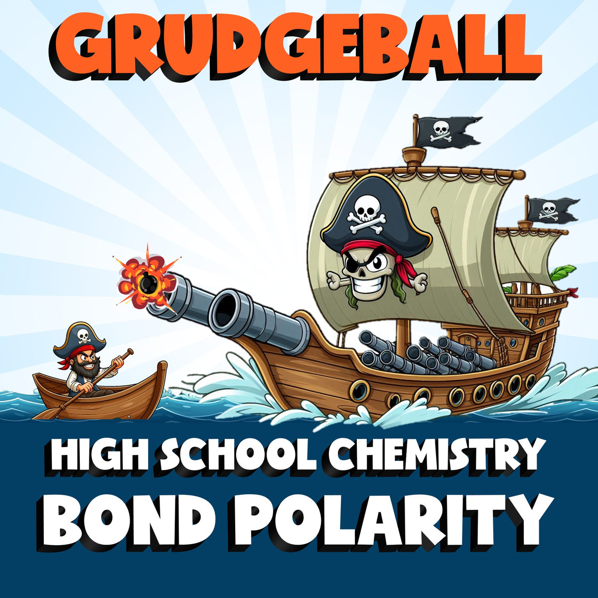 Bond Polarity GRUDGEBALL Science Game - No Prep Chemistry Review Activity
