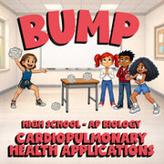 Cardiopulmonary Health Applications BUMP Science Game - No Prep AP Biology