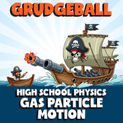 Gas Particle Motion GRUDGEBALL Science Game - No Prep Physics Review Activity