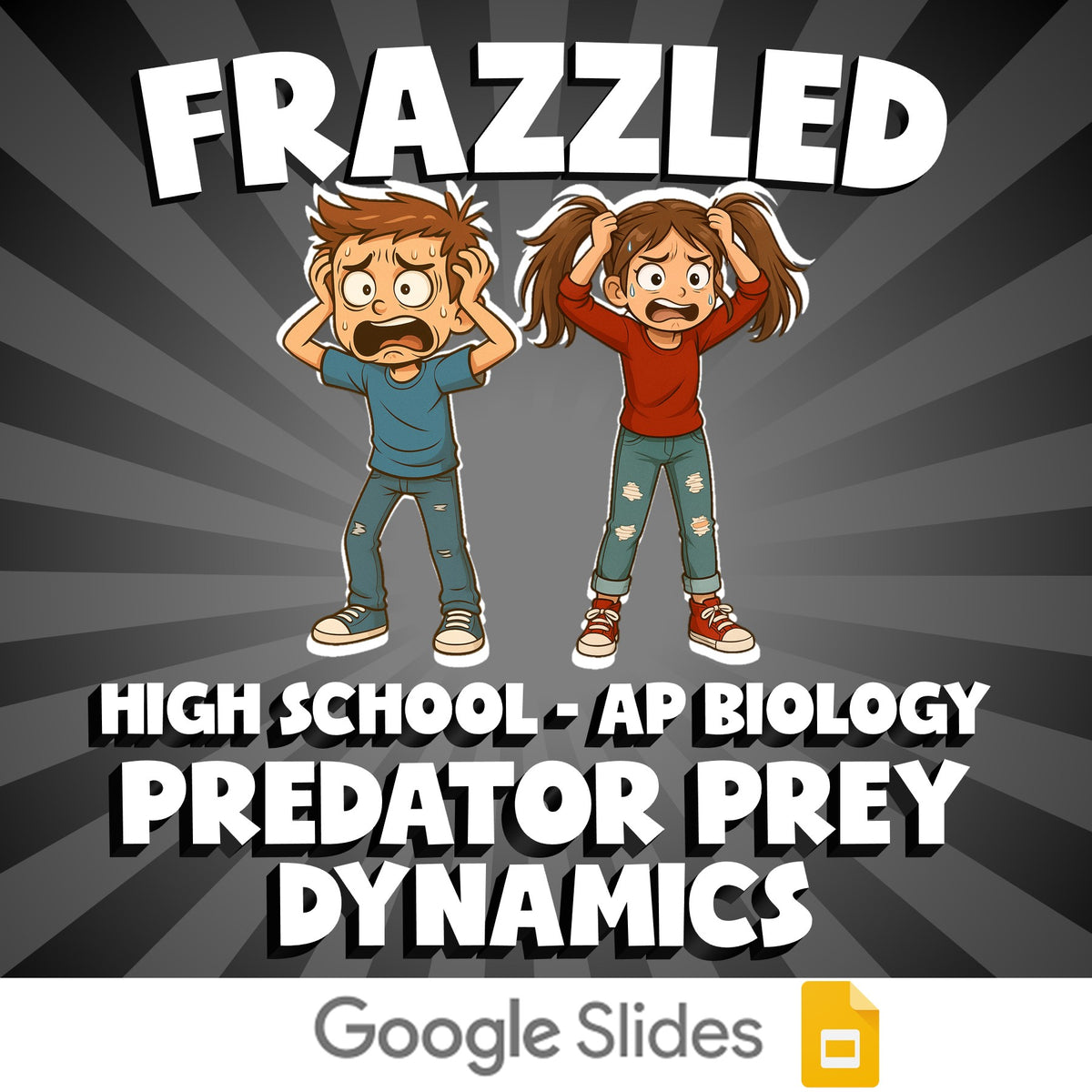 Predator Prey Dynamics FRAZZLED Science Game - No Prep AP Biology Review