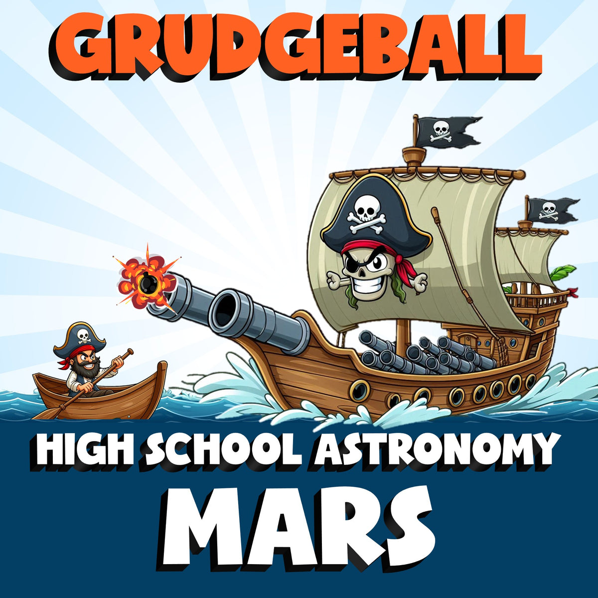 Mars GRUDGEBALL Science Game - No Prep Astronomy Review Activity