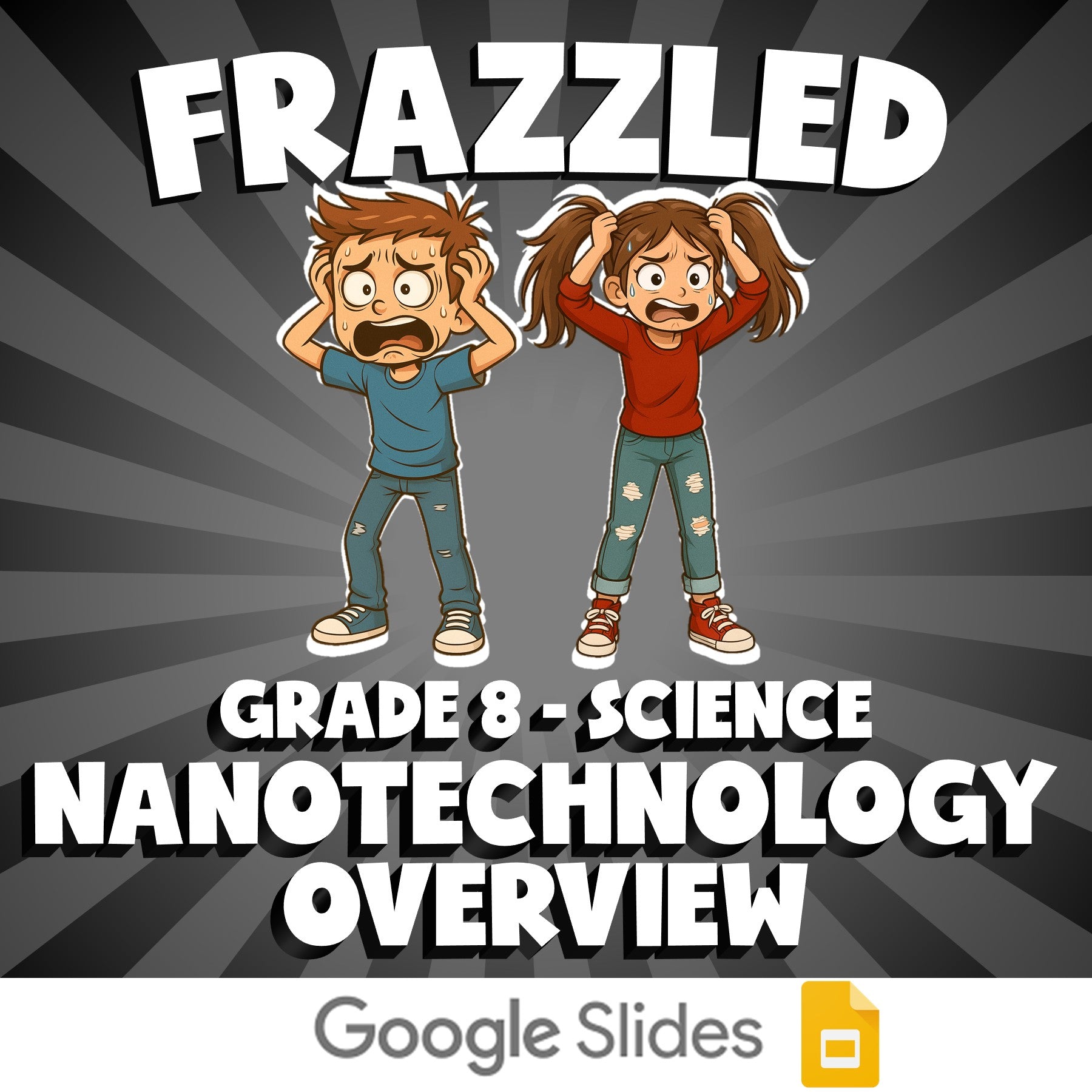 Nanotechnology Overview FRAZZLED Science Game - No Prep Grade 8 Review Activity