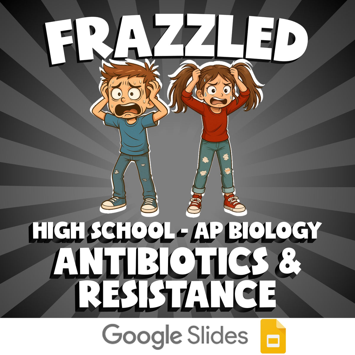 Antibiotics & Resistance FRAZZLED Science Game - No Prep AP Biology Review