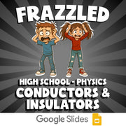Conductors & Insulators FRAZZLED Science Game - No Prep Physics Review Activity