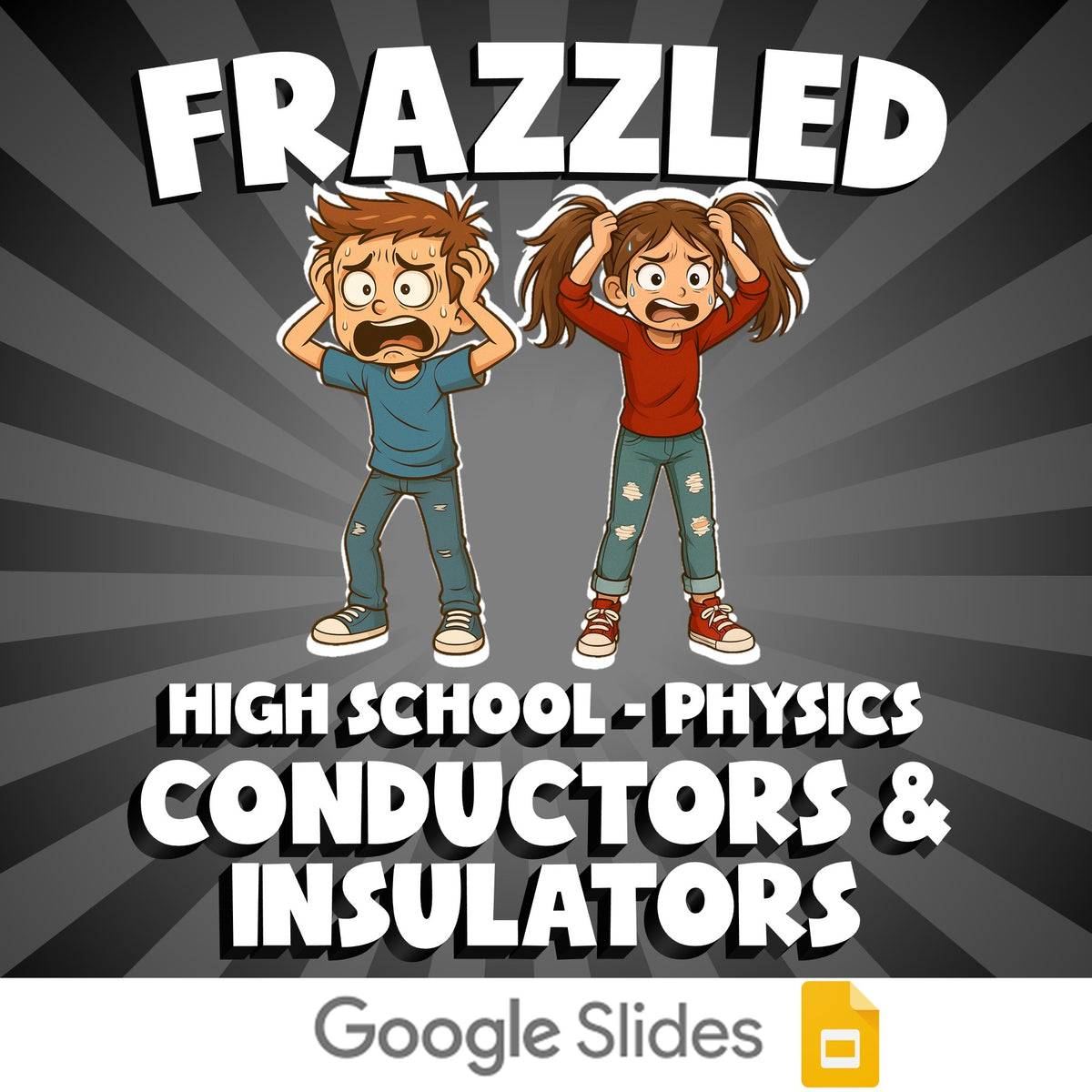 Conductors & Insulators FRAZZLED Science Game - No Prep Physics Review Activity