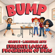 Evaluate Logical Progression of Ideas BUMP ELA Game - No Prep Grade 11 Review