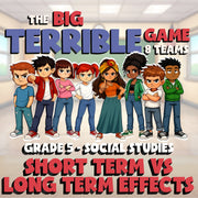 Short Term vs Long Term Effects BIG TERRIBLE GAME - Grade 5 Socials Review