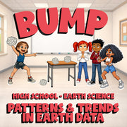 Patterns & Trends in Earth Data BUMP Game - No Prep Earth Science Review