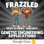 Genetic Engineering Applications FRAZZLED Science Game - No Prep Biology Review