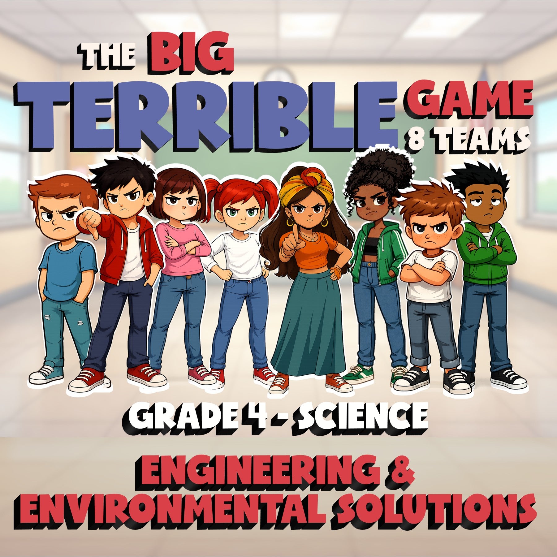 Engineering & Environmental Solutions BIG TERRIBLE GAME - Grade 4 Science Review