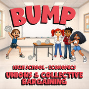 Unions & Collective Bargaining BUMP Economics Game - No Prep Review Activity