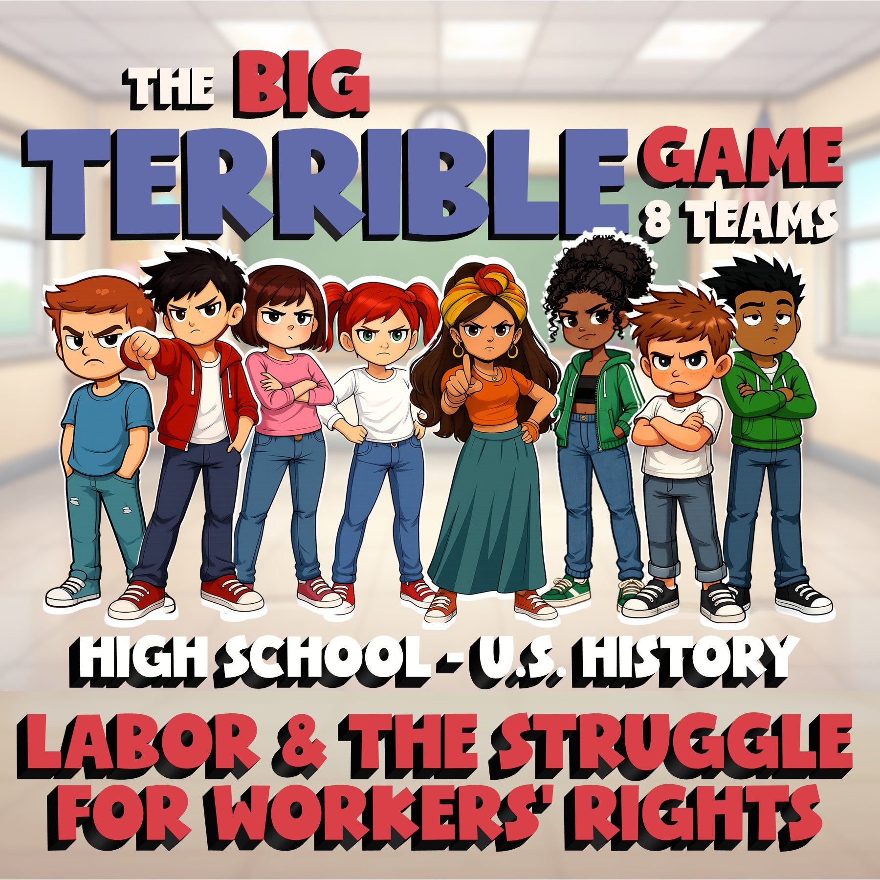 Labor & the Struggle for Workers’ Rights BIG TERRIBLE GAME - U.S. History Review