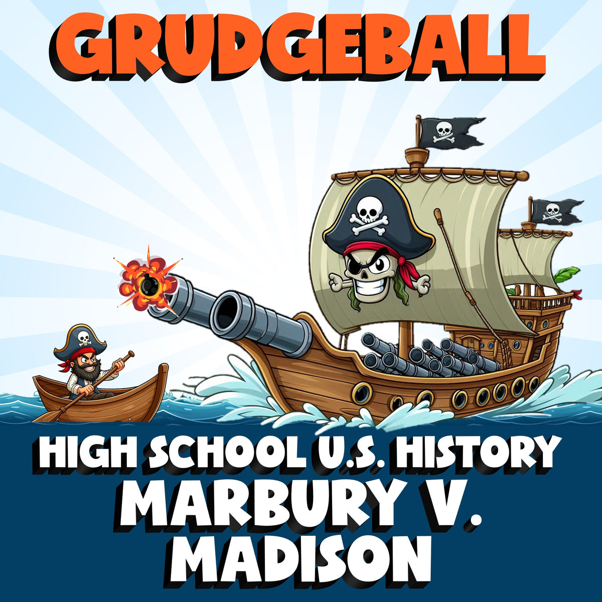 Marbury v. Madison GRUDGEBALL U.S. History Game - No Prep Review Activity