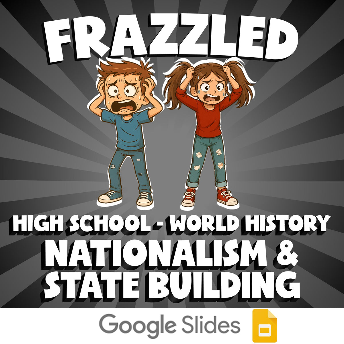 Nationalism & State Building FRAZZLED Game - No Prep World History Review