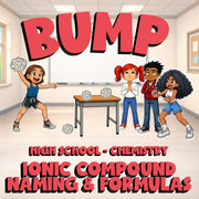 Ionic Compound Naming & Formulas BUMP Science Game - No Prep Chemistry Review