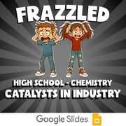 Catalysts in Industry FRAZZLED Science Game - No Prep Chemistry Review Activity