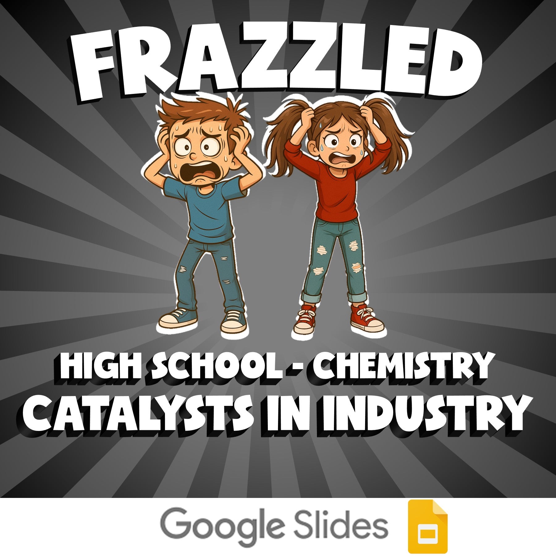 Catalysts in Industry FRAZZLED Science Game - No Prep Chemistry Review Activity
