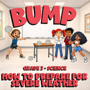 How to Prepare for Severe Weather BUMP Science Game - No Prep Grade 3 Review