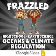 Oceans & Climate Regulation FRAZZLED Game - No Prep Earth Science Review