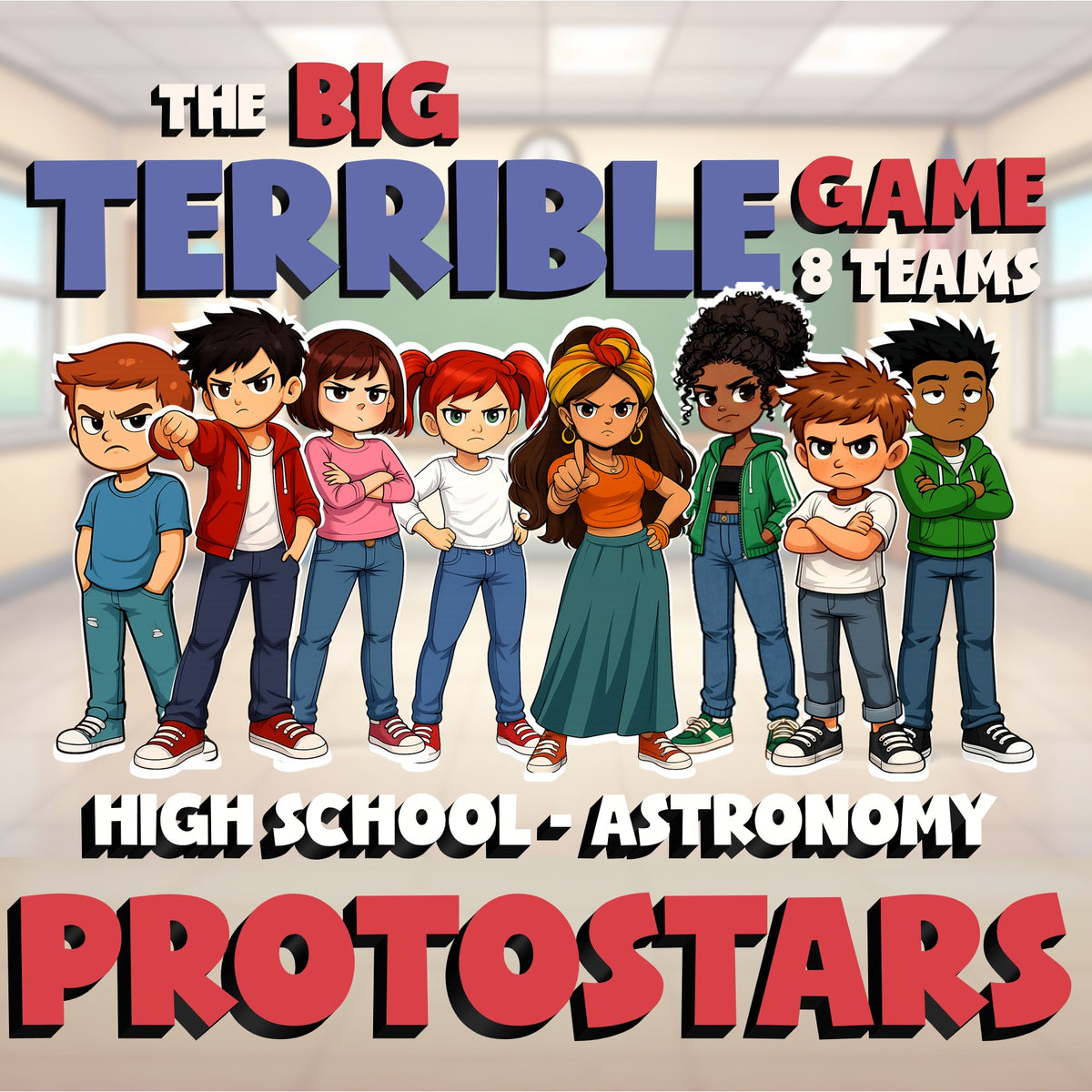 Protostars BIG TERRIBLE GAME - No Prep Astronomy Science Review Activity