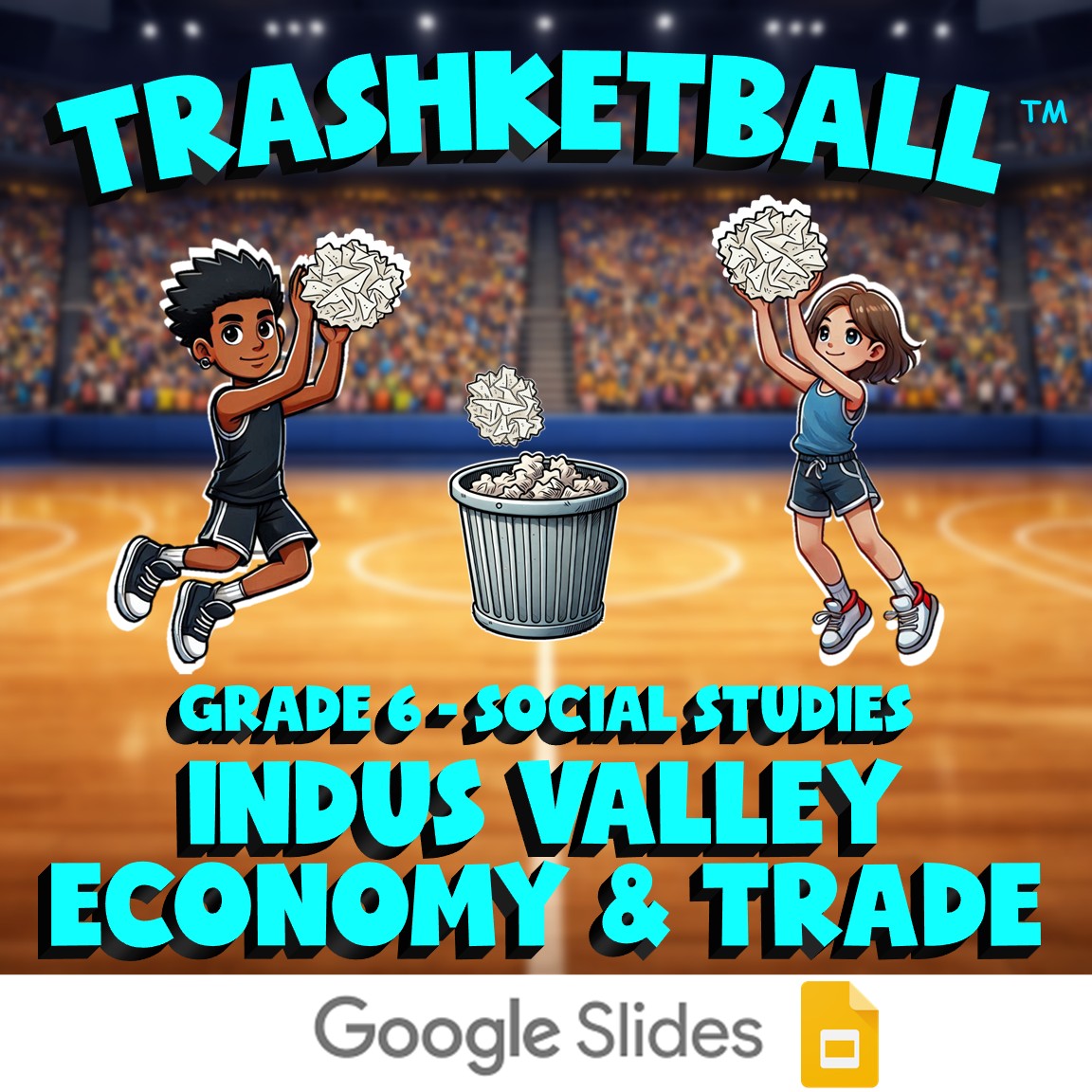 Indus Valley Economy & Trade TRASHKETBALL Socials Game - No Prep Grade 6 Review