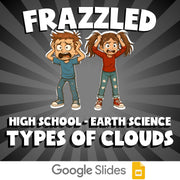 Types of Clouds FRAZZLED Game - No Prep Earth Science Review Activity