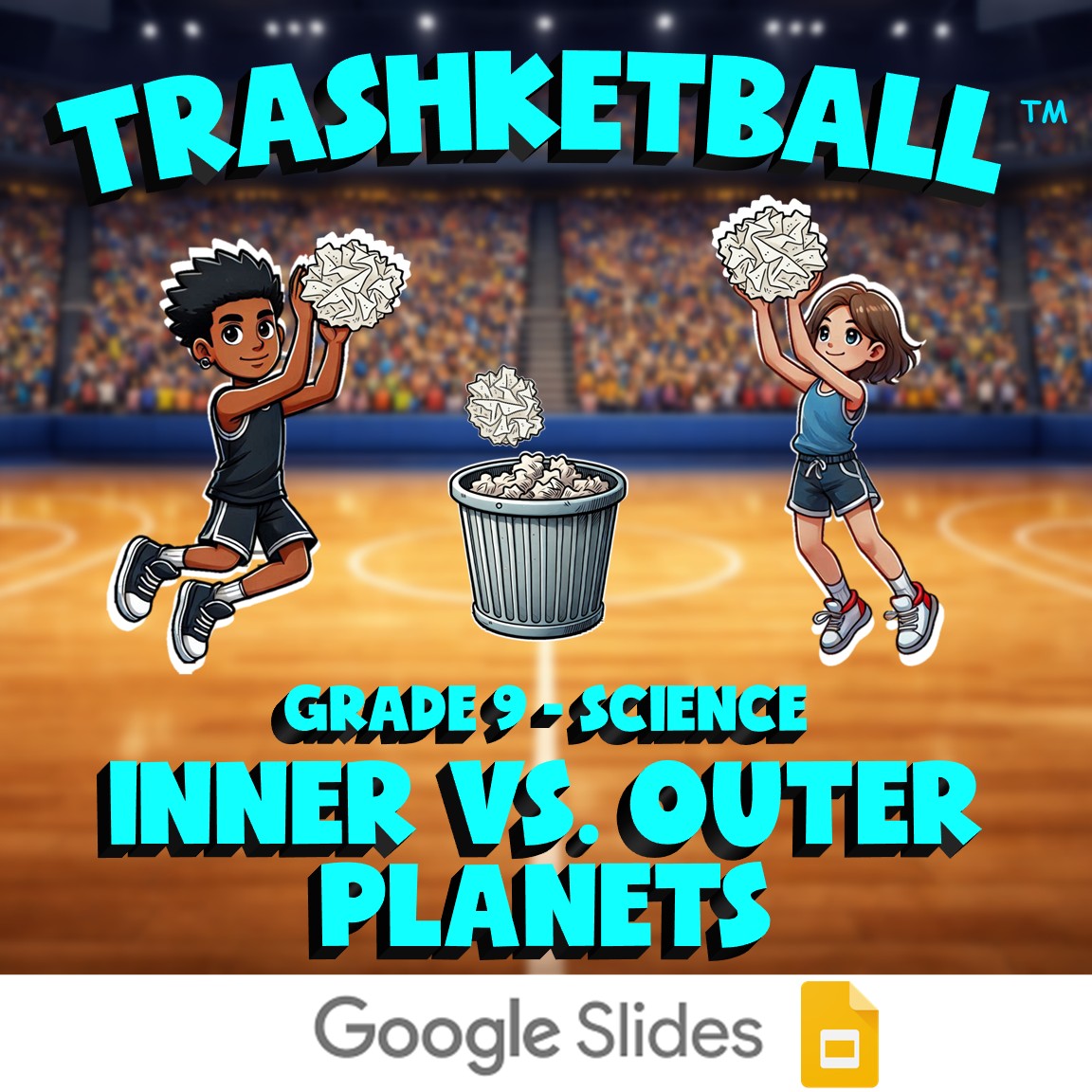 Inner vs. Outer Planets TRASHKETBALL Science Game - No Prep Grade 9 Review