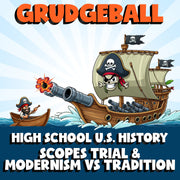 Scopes Trial & Modernism vs Tradition GRUDGEBALL U.S. History Game - No Prep