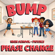 Phase Change BUMP Science Game - No Prep Physics Review Activity