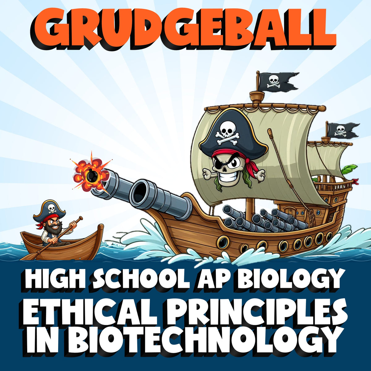 Ethical Principles in Biotechnology GRUDGEBALL Science Game - No Prep AP Biology