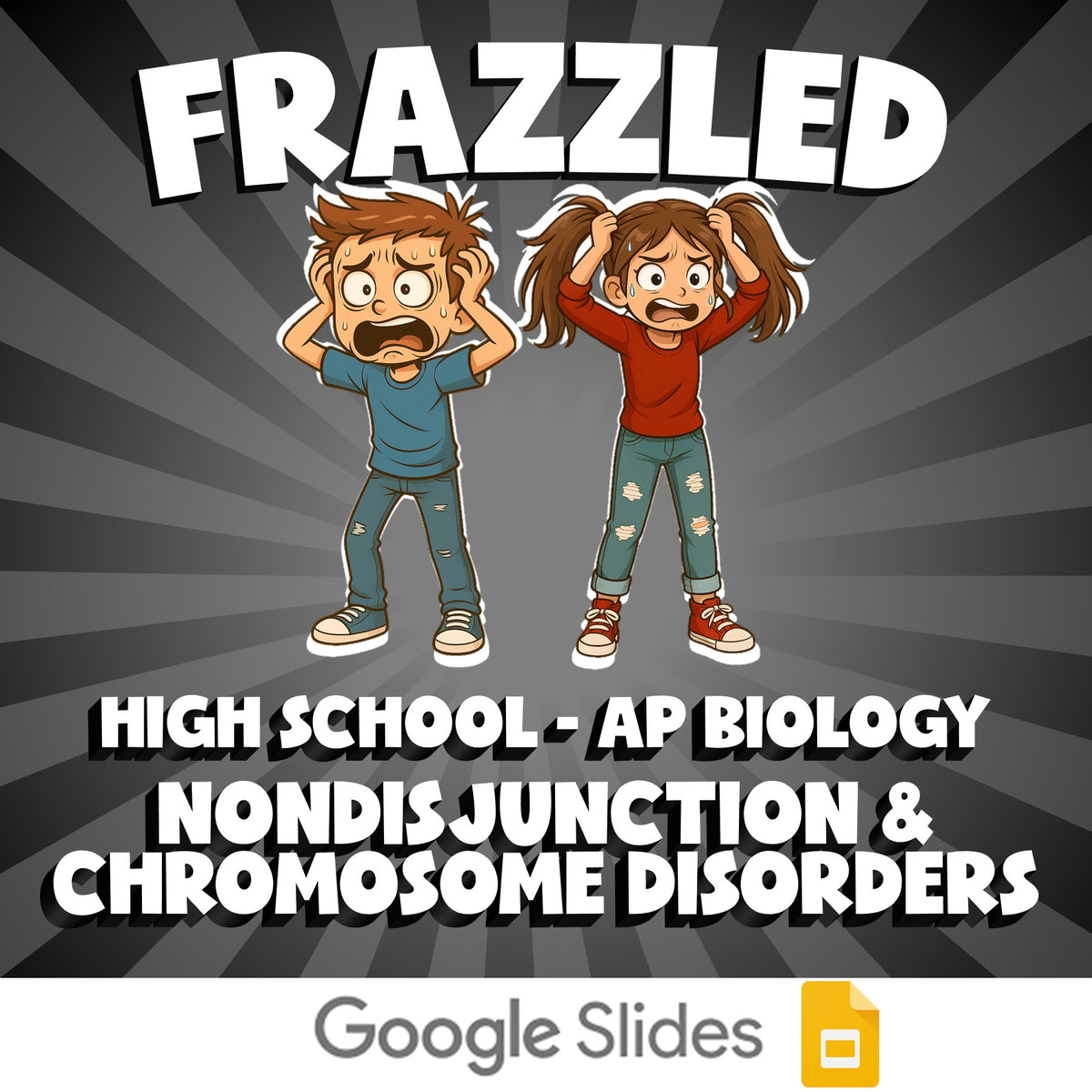 Nondisjunction & Chromosome Disorders FRAZZLED Science Game - No Prep AP Biology