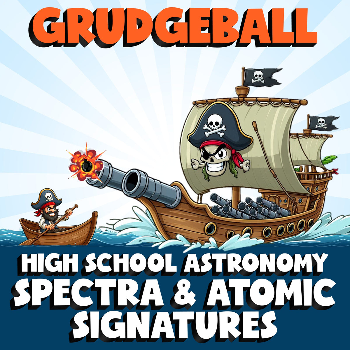 Spectra & Atomic Signatures GRUDGEBALL Science Game - No Prep Astronomy Review