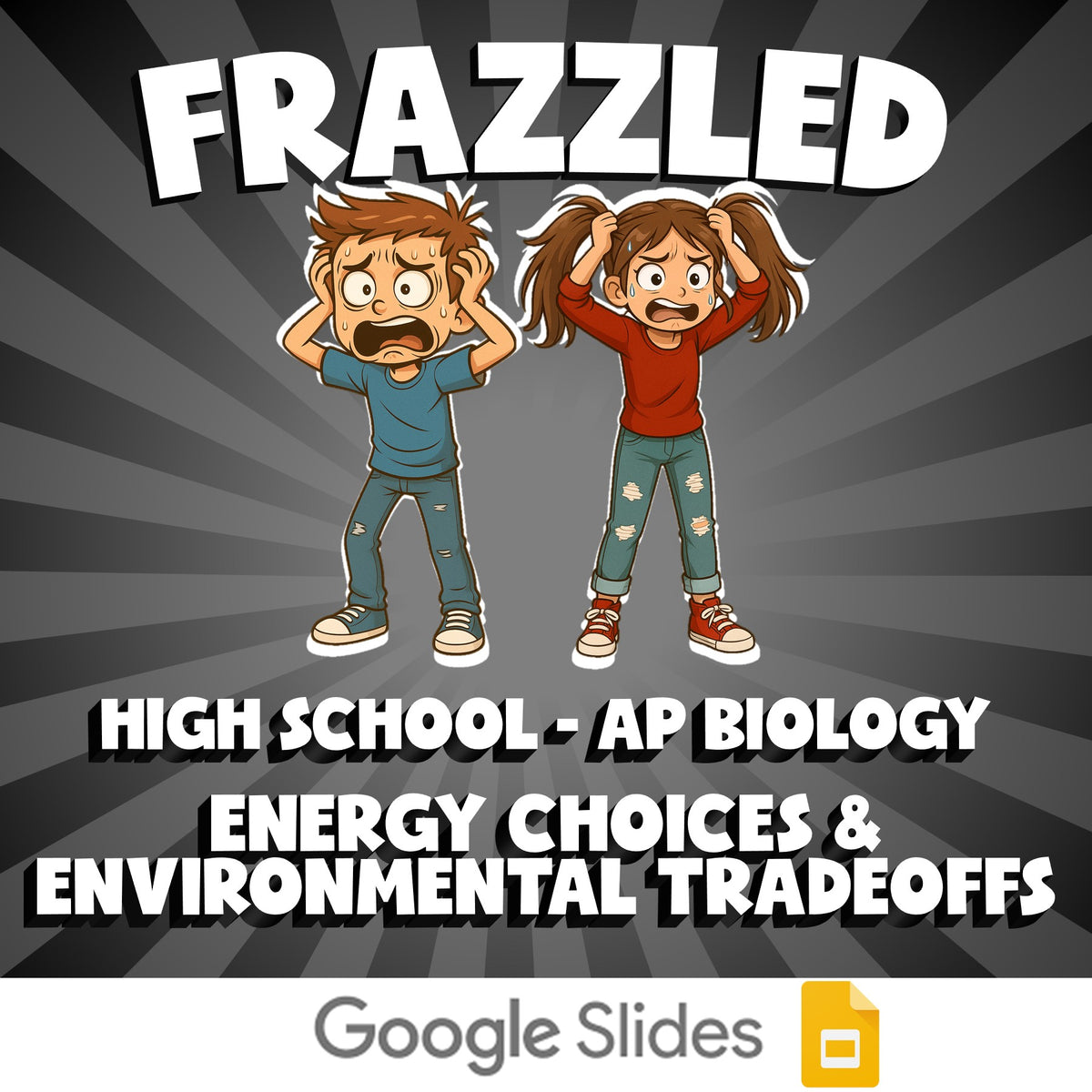 Energy Choices & Environmental Tradeoffs FRAZZLED Science Game - AP Biology
