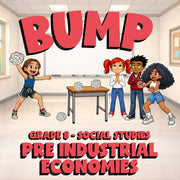 Pre Industrial Economies BUMP Socials Game - No Prep Grade 8 Review Activity