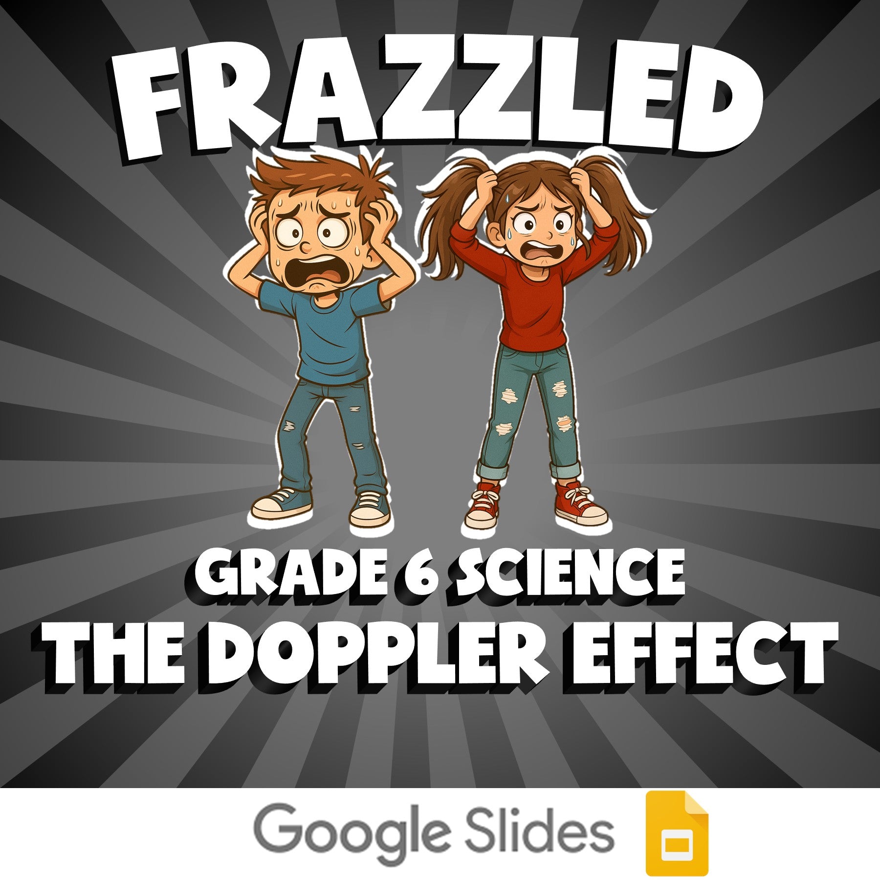 The Doppler Effect FRAZZLED Science Game - No Prep Grade 6 Review Activity