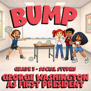 George Washington as First President BUMP Socials Game - No Prep Grade 5 Review