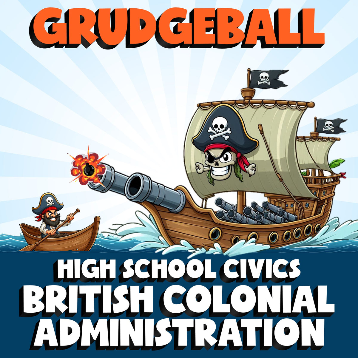 British Colonial Administration GRUDGEBALL Civics Game - No Prep Review Activity